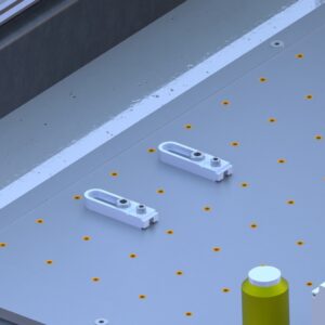 CAD Model of CNC Modular Toe-clamp System